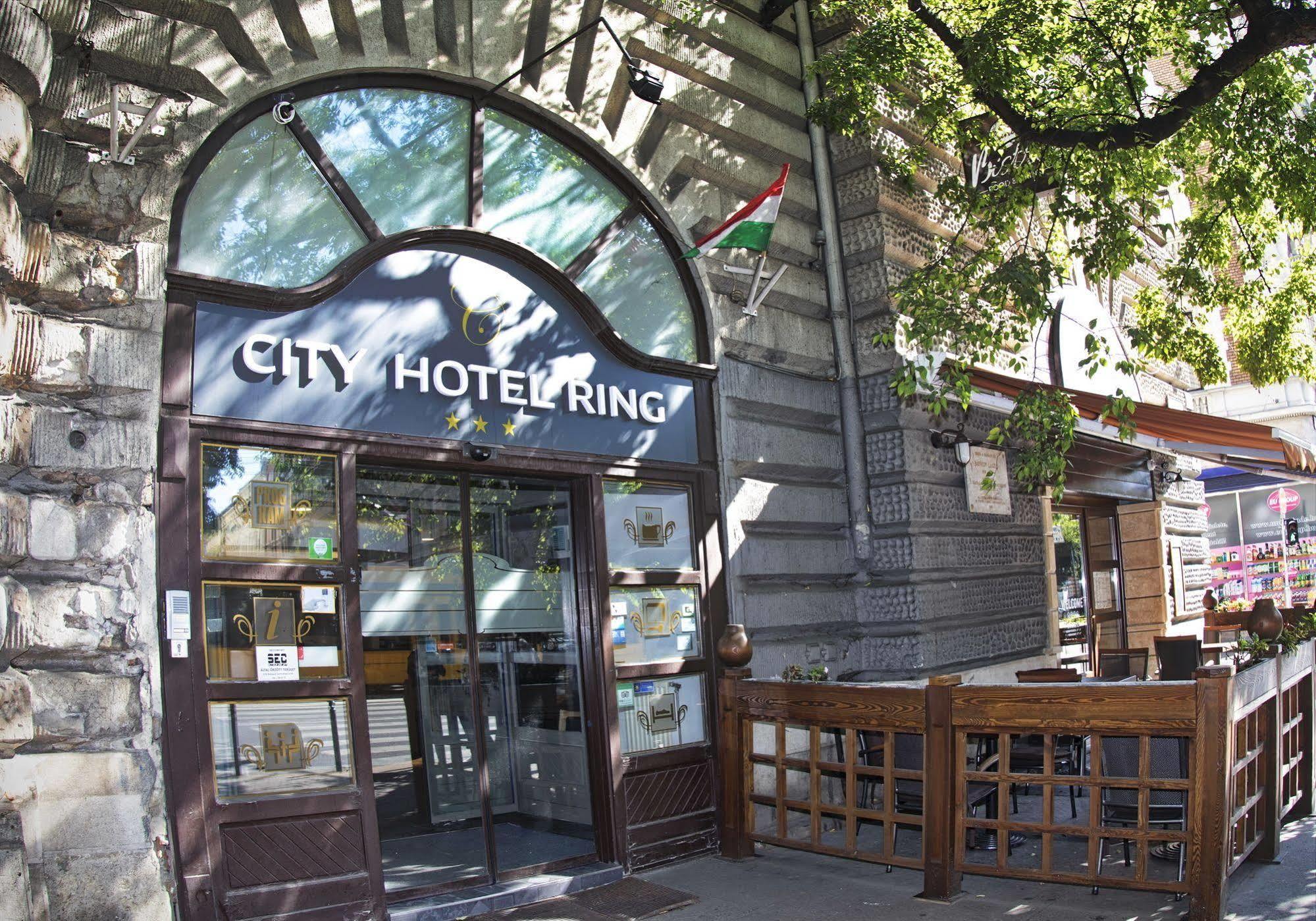 City Hotel Ring Budapest Exterior photo